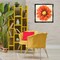 Stupell Industries Orange Dahlia Bloom Framed Floater Canvas Wall Art Design by Christine Zalewski